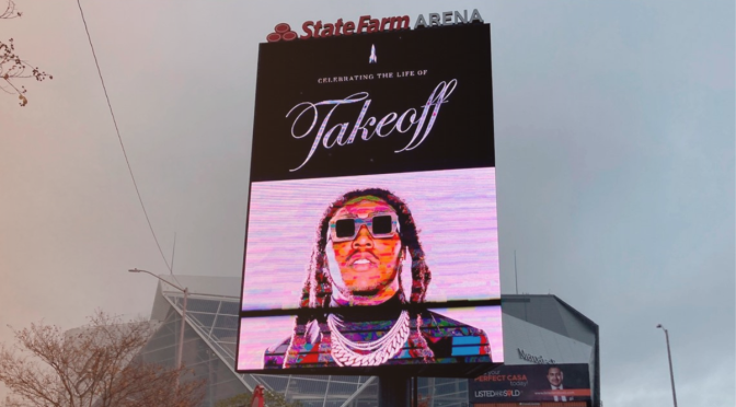 Migos Fans Mourn “TakeOff” After Home-going Ceremony in Atlanta